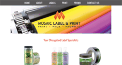 Desktop Screenshot of mosaiclabel.com